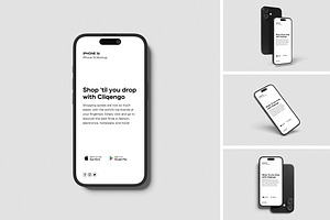 iPhone 16 Mockup, an iPhone Mockup by swsi-studio