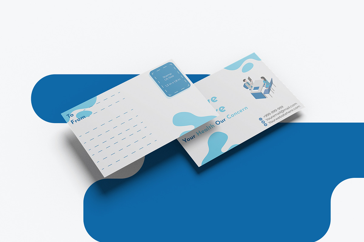 Health Clinic - Postcard, a Design Template by VUNIRA (Photo 2 of 2)