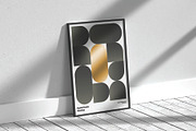 Minimalist Poster Wall Frame Mockup, a Packaging Mockup by DesignRushMarket (Thumbnail 6 of 16)