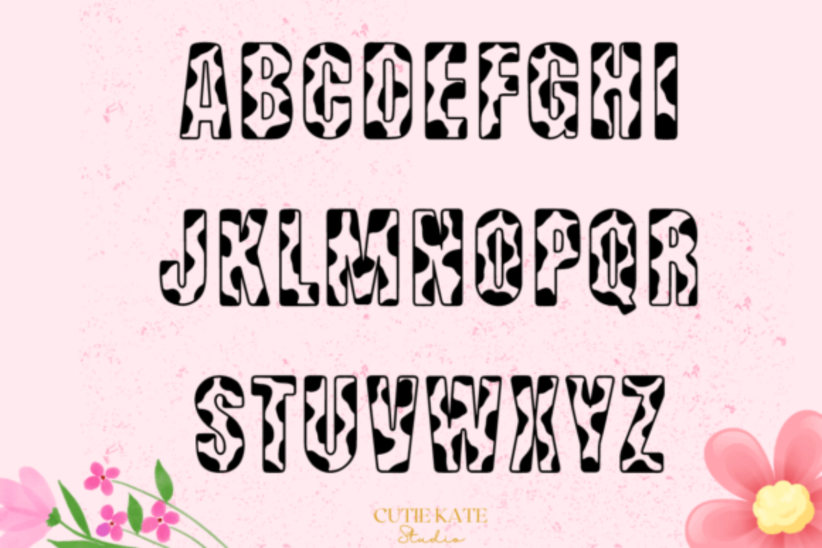 Family Font, a Script Font by Cutie_Kate_Studio (Photo 9 of 11)
