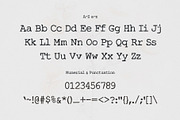 Typewriter Inked Handwritten Font, a Sans Serif Font by Creativetacos (Thumbnail 7 of 8)