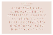 Qualey - Elegant Serif Font, a Serif Font by Craft Supply Co. (Thumbnail 9 of 11)