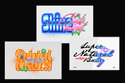 Airbrush Gradient Text Effect, a Layer Style Add-On by Matsero (Thumbnail 2 of 4)