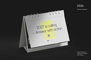 2026 Desk Calendar - Repeh, a Stationery Template by fakhroo (Thumbnail 4 of 5)