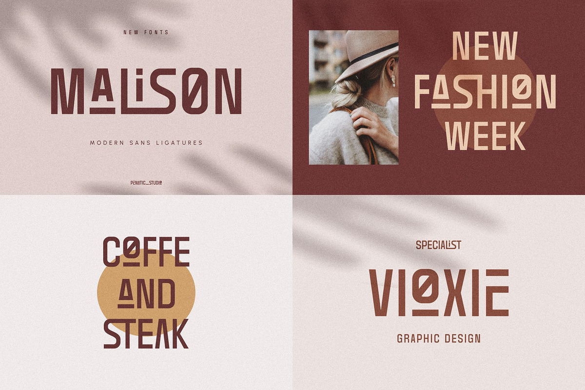 UNIQUE Serif Font Bundle, a Serif Font by Penatic Studio (Photo 13 of 13)