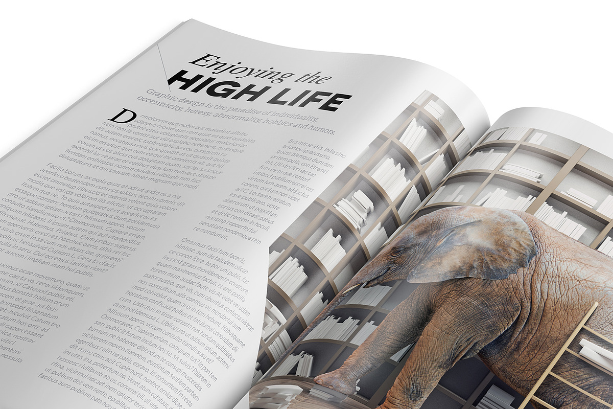 Magazine Template InDesign 11, a Magazine Template by Love Graphic Design (Photo 5 of 20)