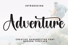 Adventure | Script Font