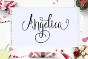 Angelica (Black Friday Sale), a Script Font by Deniz86 (Thumbnail 2 of 11)