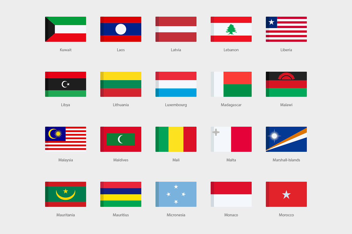 Country flag 140 icon, an Icon by Icongeek26 (Photo 6 of 8)