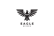 Eagle Wings Logo Template, a Branding & Logo Template by yopie (Thumbnail 3 of 3)