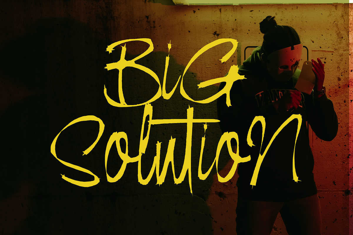 Cadaver Sanctum - Horror Script, a Script Font by Marvadesign (Photo 8 of 8)