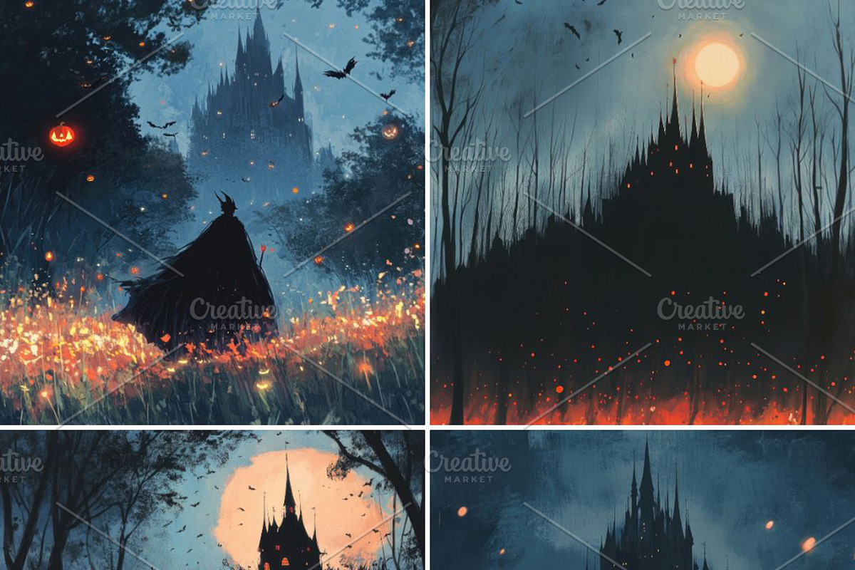 Haunted Worlds, a Seasonal Illustration by pictures for you (Photo 27 of 32)