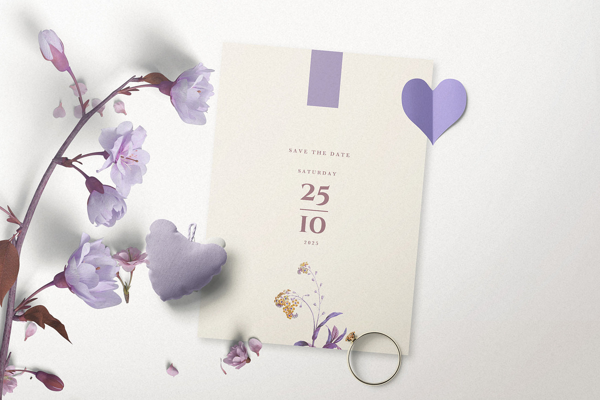 Violetta (Wedding Suite), an Invitation Template by EvitePapery (Photo 5 of 8)