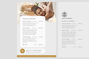 Massage Spa Price List & Flyer, a Marketing Template by White Dreamers (Thumbnail 8 of 10)