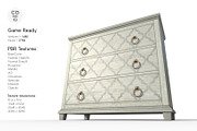 Three Drawer Hall Chest, a Furniture 3D Model by !rina (Thumbnail 3 of 5)
