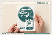 Vintage Spirit Bottle Illustrations, a Food Illustration by TheFoodAtlas (Thumbnail 8 of 9)
