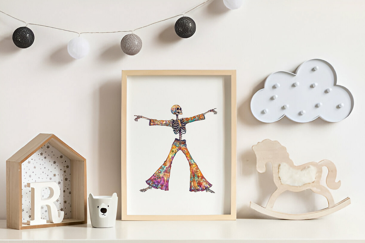 Groovy Halloween Clipart, an Illustration by CreationArt (Photo 6 of 9)