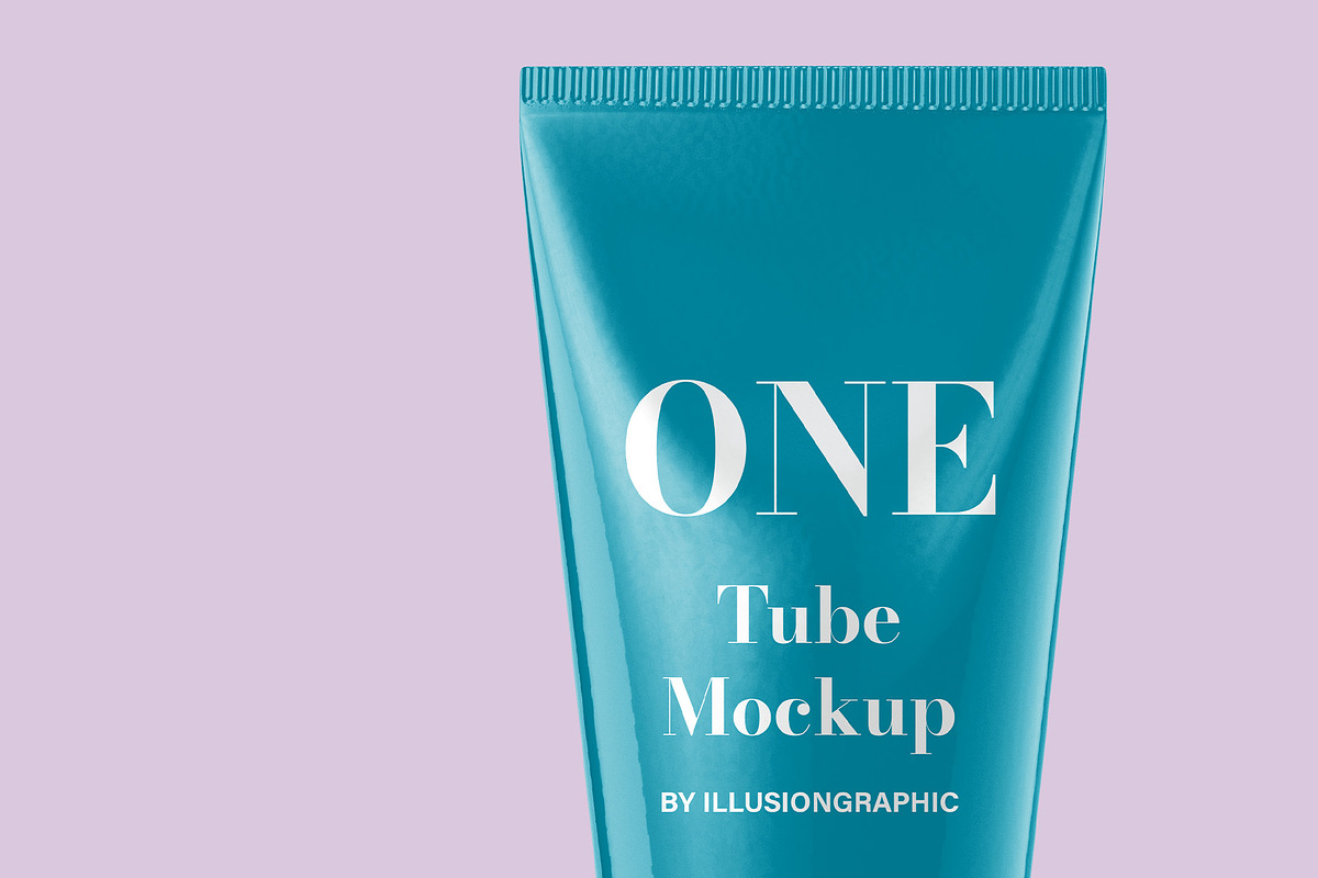 Skincare Tube Mockup 4 view 8 mockup, a Packaging Mockup by Illusiongraphic (Photo 15 of 20)