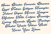 Rigidity Bold Script Font, a Script Font by Arendxstudio (Thumbnail 2 of 9)