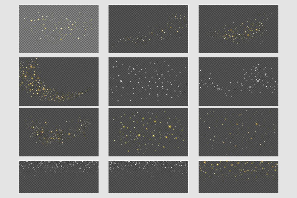 Glitter Particles Background., a Background Graphic by kaisorn