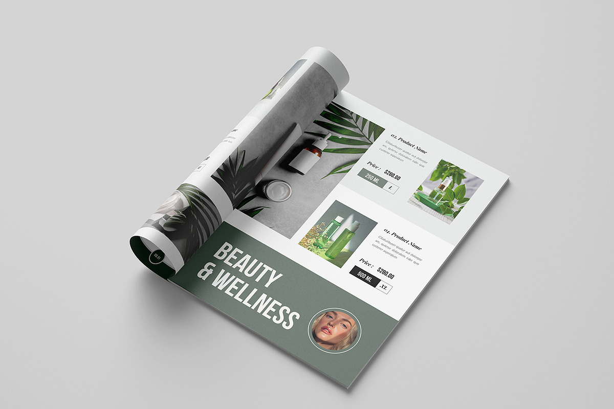 Beauty & Skincare Product Catalog, a Brochure Template by Spark_Creative (Photo 7 of 12)