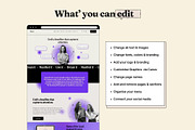 Squarespace website template, a Squarespace Template by Ciel Lumiere (Thumbnail 4 of 11)