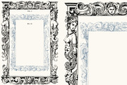 Grotesque Vintage Ornate Borders, a Decorative Illustration by Century Library (Thumbnail 6 of 12)