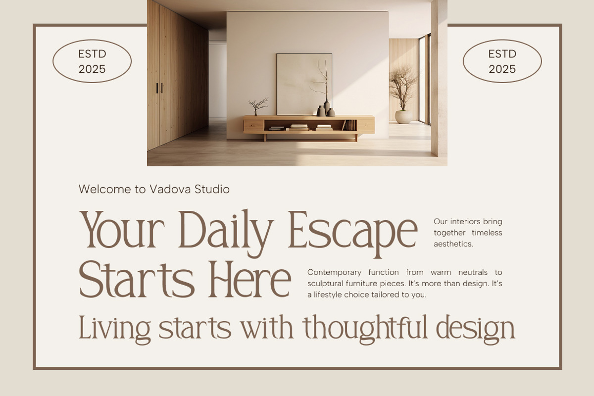 Kornelle – Modern Serif Font, a Serif Font by Vadovastd (Photo 4 of 8)