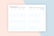 A5 Ultimate Planner Sheet, a Stationery Template by Amit Debnath (Thumbnail 3 of 6)