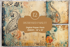 Paisley Digital Backgrounds