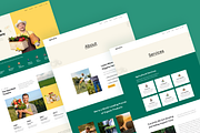 Agriculture landing page Website, a Websites & App Template by Themespell (Thumbnail 5 of 5)