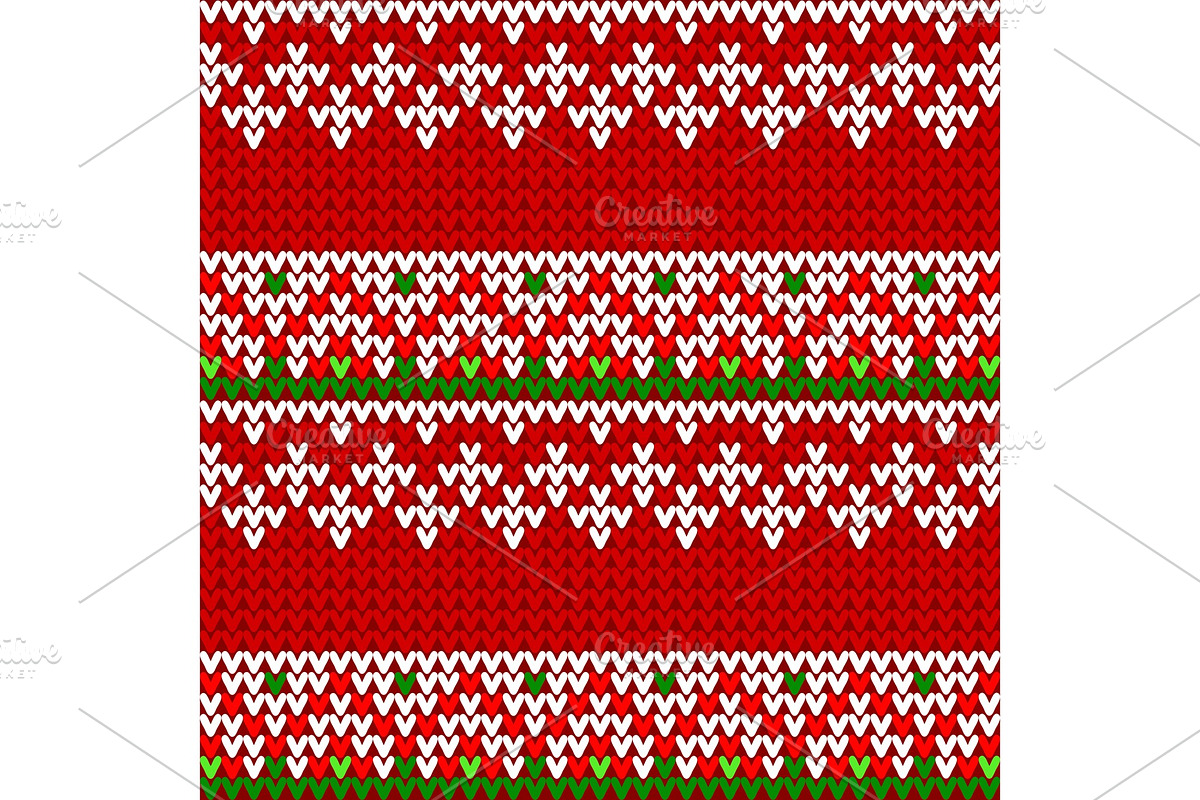 Traditional Fair Knitted Pattern., a Texture Graphic by irska