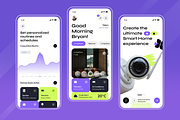 HomeSync - Smart Home Apps, an App Template by SquidPixey (Thumbnail 4 of 5)