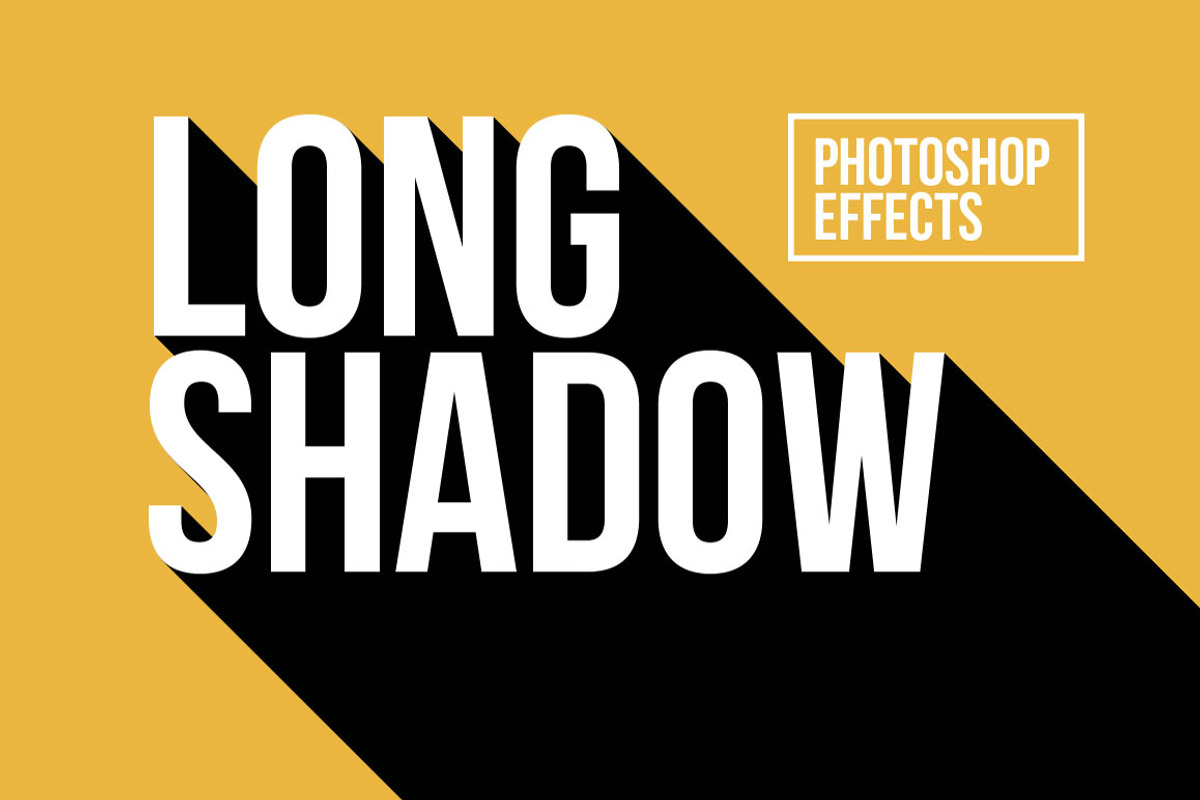 Long Shadow Photoshop Effects, an Action Add-On by Designdell (Photo 1 of 4)