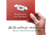 Valentine Graphics - Cards/Letters, a Seasonal Illustration by Raafeya's Crafts (Thumbnail 5 of 5)