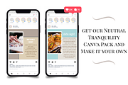 Neutral Tranquility Canva Pack, a Social Media Template by Contento BH (Thumbnail 3 of 4)