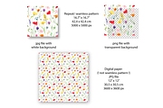 Watercolor Wildflowers clipart, a Decorative Illustration by Lemon design (Thumbnail 7 of 21)
