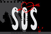 SlimOne Bestiary Decorative Font, a Sans Serif Font by GalaStudio (Thumbnail 6 of 10)