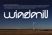 Balanced Buildings - Futuristic Font, a Sans Serif Font by 177Studio (Thumbnail 4 of 8)