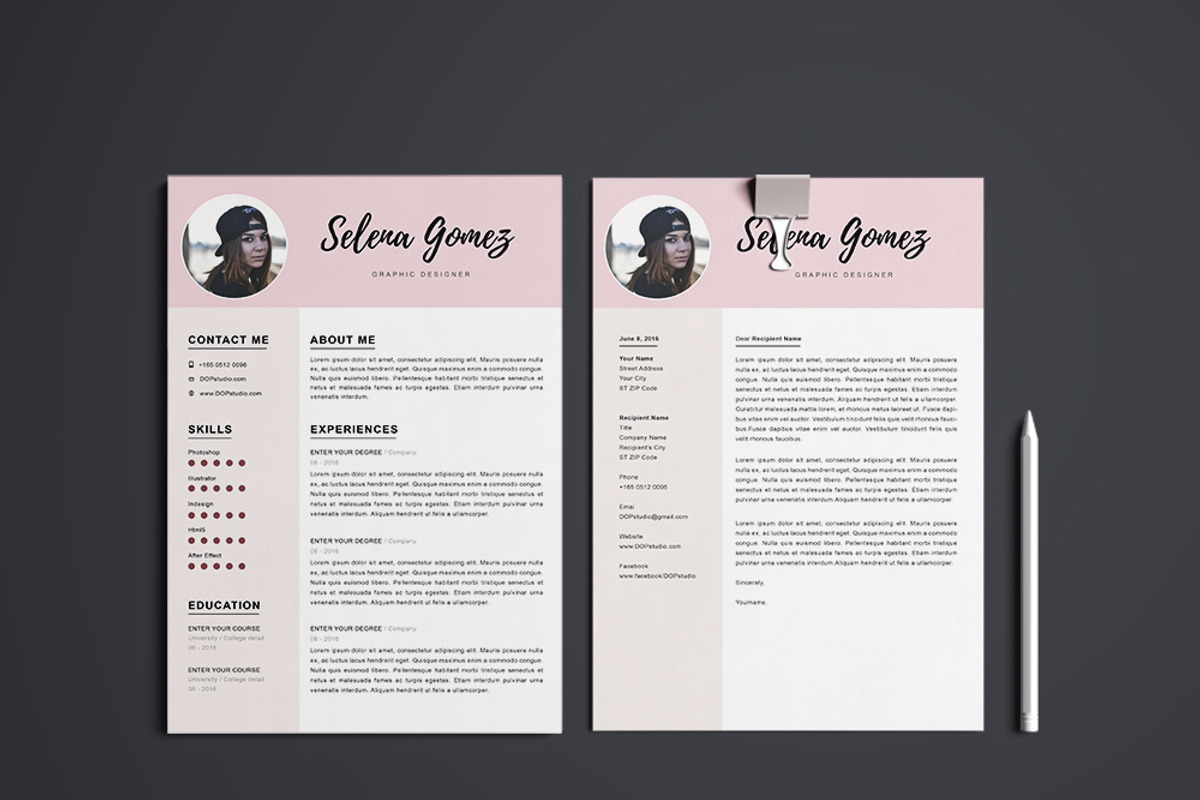 Clean Cv Template, a Resume Template by Emaholic Template (Photo 2 of 4)