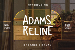 Adams Reline - Organic Handwritten