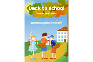 Back to school, goodbye kindergarten