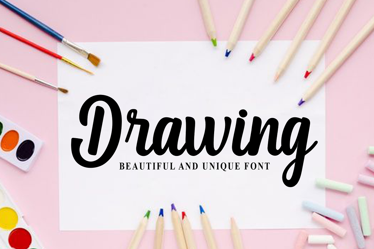 School Beautiful, a Handwritten Font by InermediaSTUDIO (Photo 4 of 8)