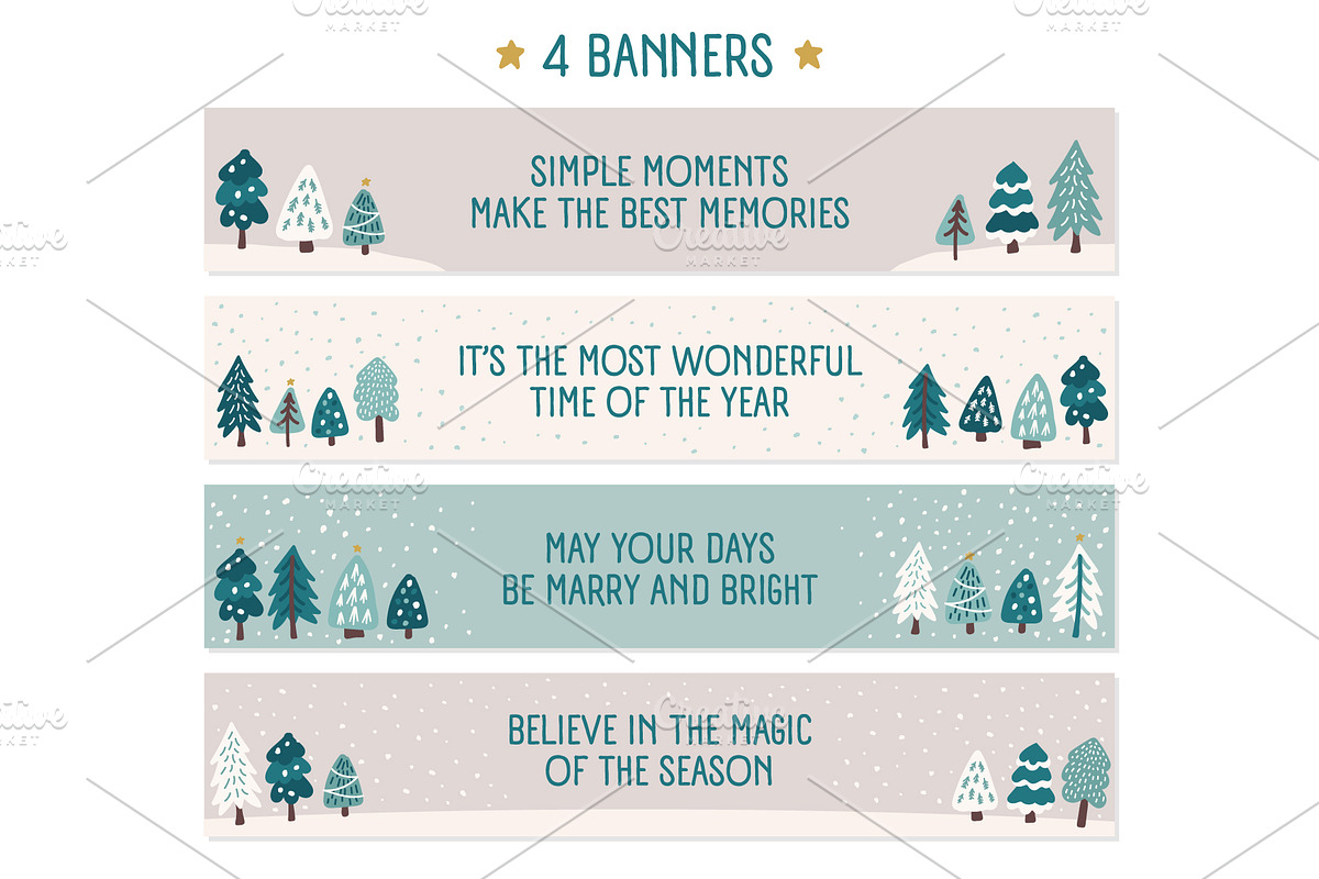 Scandinavian Christmas Mega Bundle, a Seasonal Illustration by C Design Studio (Photo 12 of 15)
