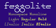 FeggoliteMono, a Slab Serif Font by Ingrimayne Type (Thumbnail 2 of 14)