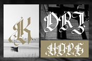Moctavo - Blackletter Gothic Font, a Blackletter Font by Randi Irvan | Rvandtype (Thumbnail 8 of 11)