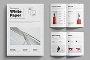 White Paper Design Layout, a Print Template by MightyDesign (Thumbnail 1 of 6)