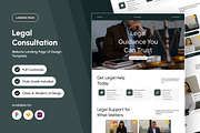 Floren - Legal Consultation Landing, a Landing Page Template by trabaskriya (Thumbnail 1 of 5)