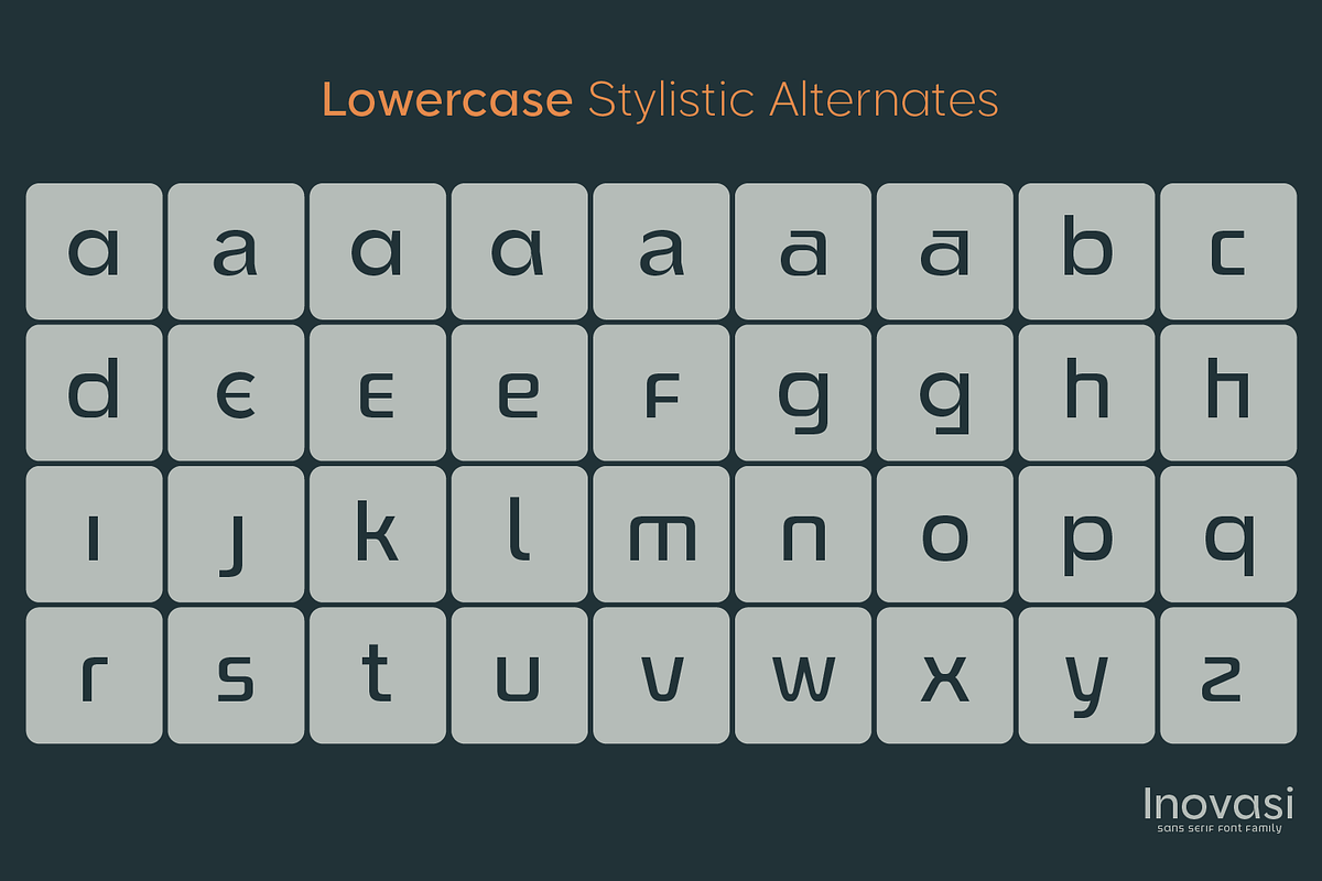 Inovasi Modern Sans Family, a Sans Serif Font by xdCreative (Photo 8 of 13)
