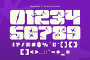 Lokistar - Bold Chunky Display Font, a Sans Serif Font by Flawless And Co (Thumbnail 8 of 10)